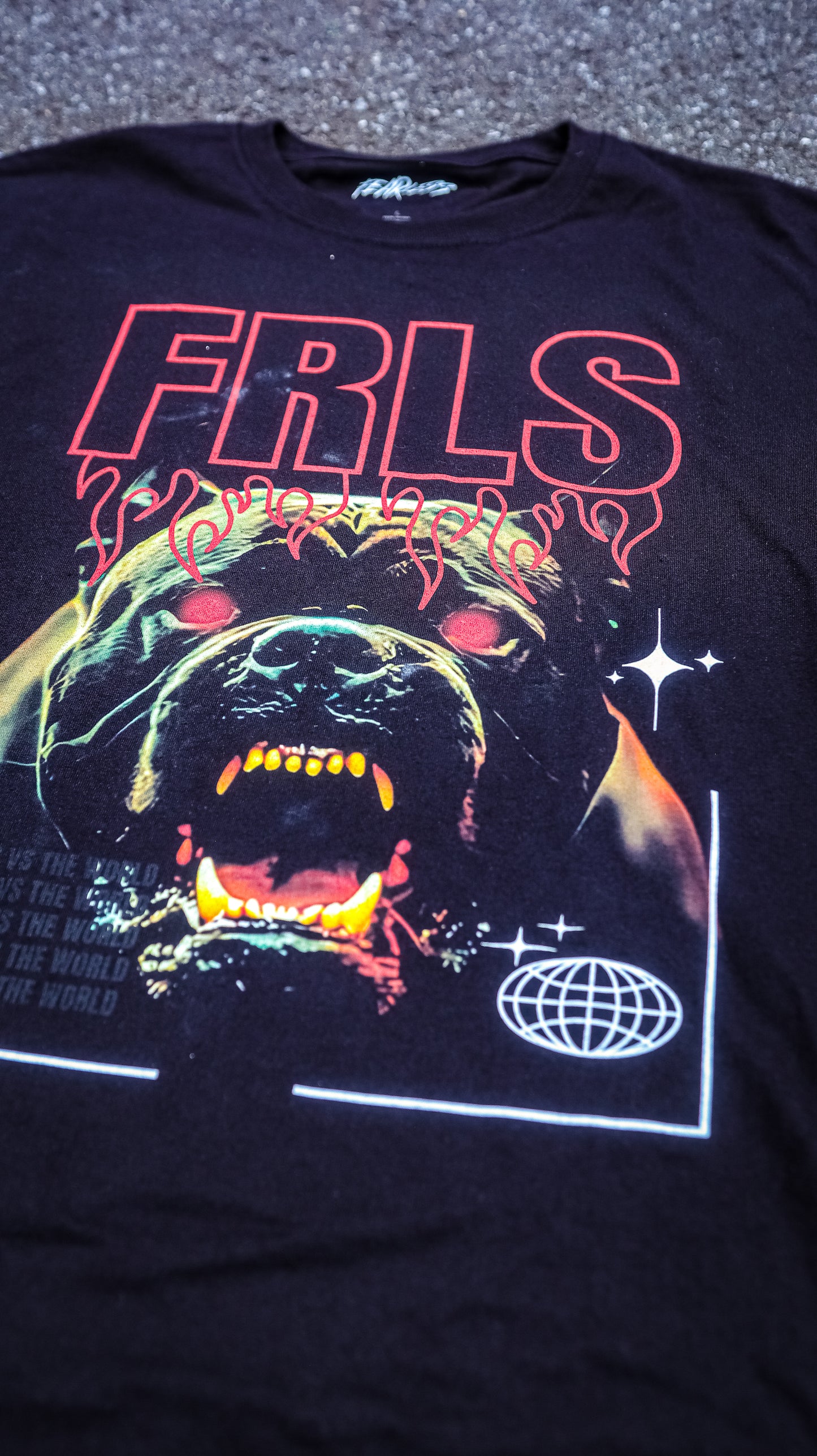 FRLS v3 "persistence" pitbull oversized tee