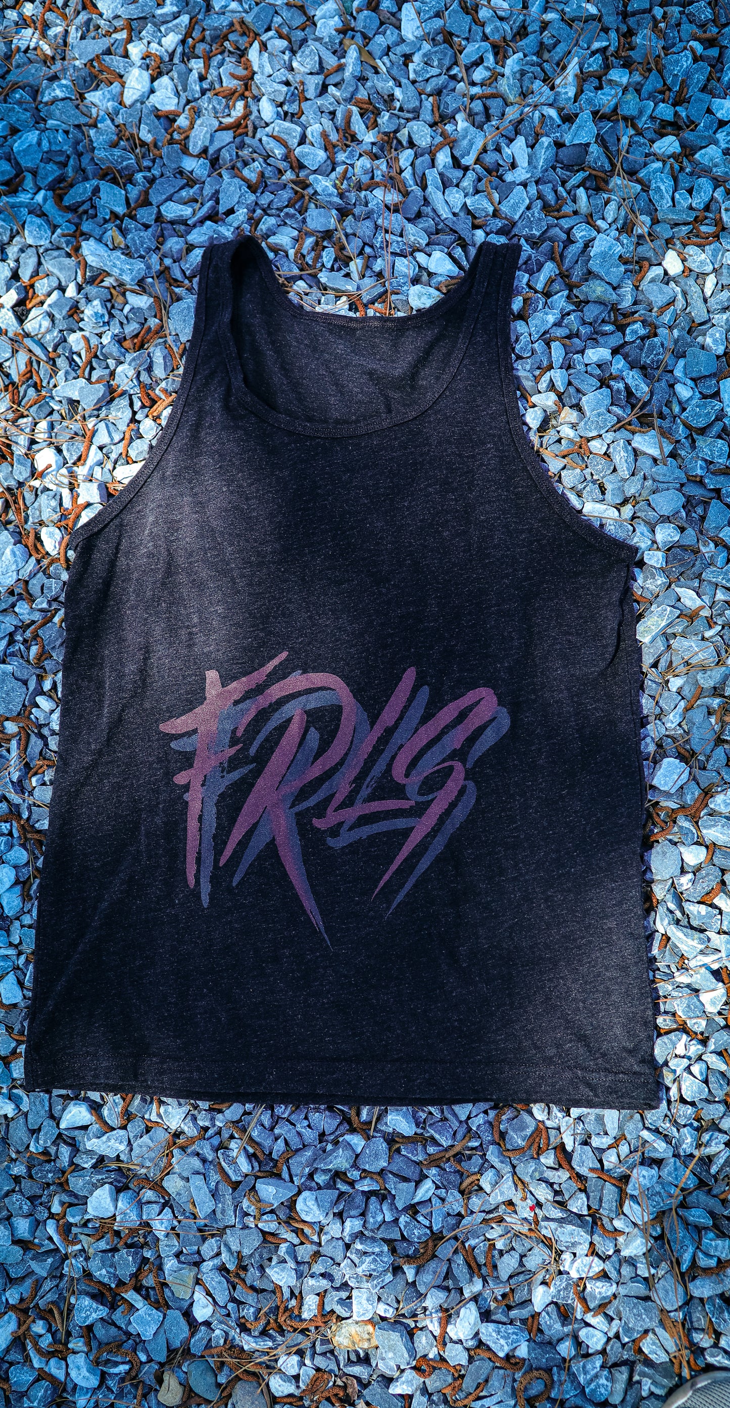 FRLS "Simplicity" split logo tank top