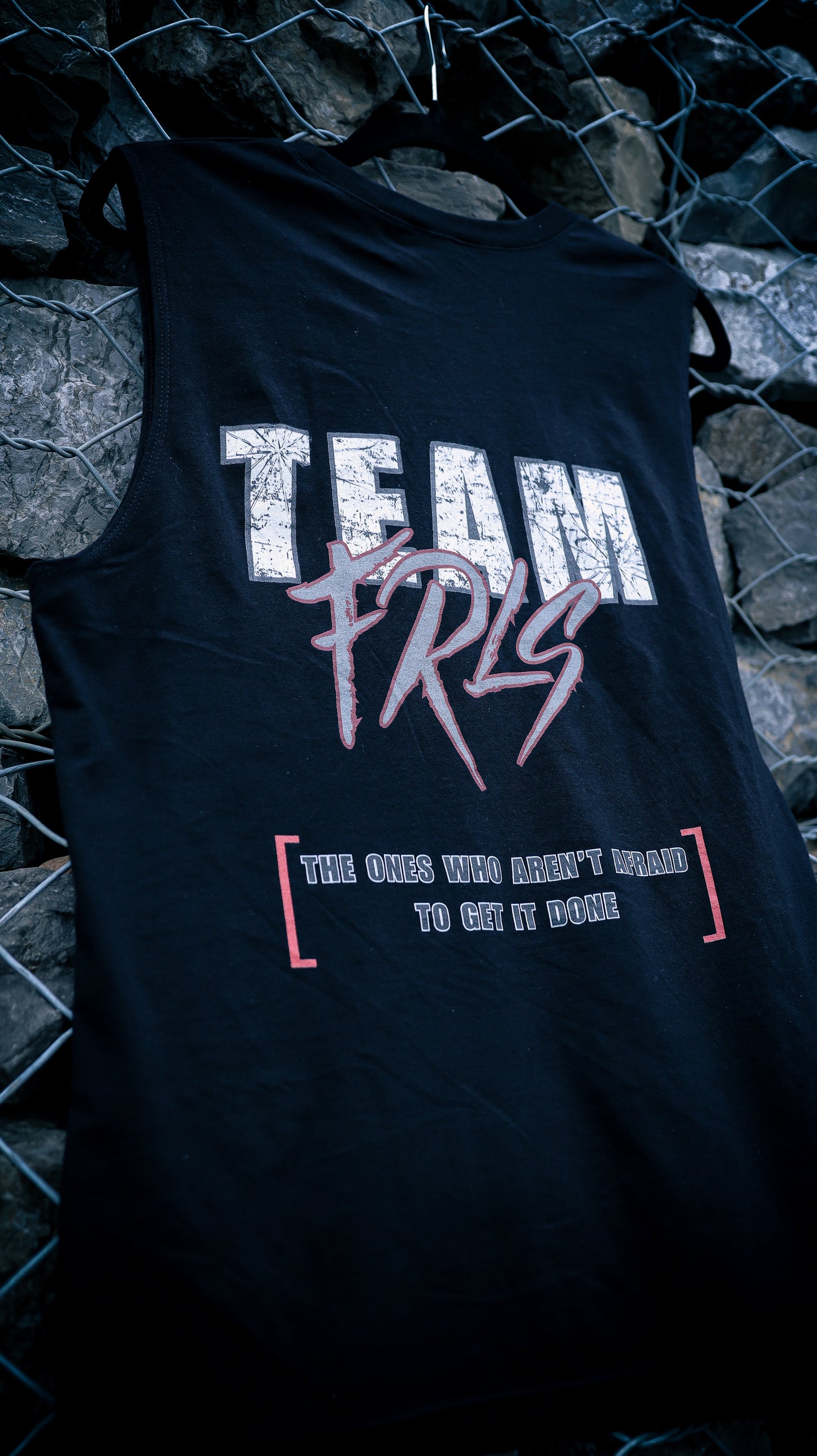 FRLS "grit" sleeveless tee