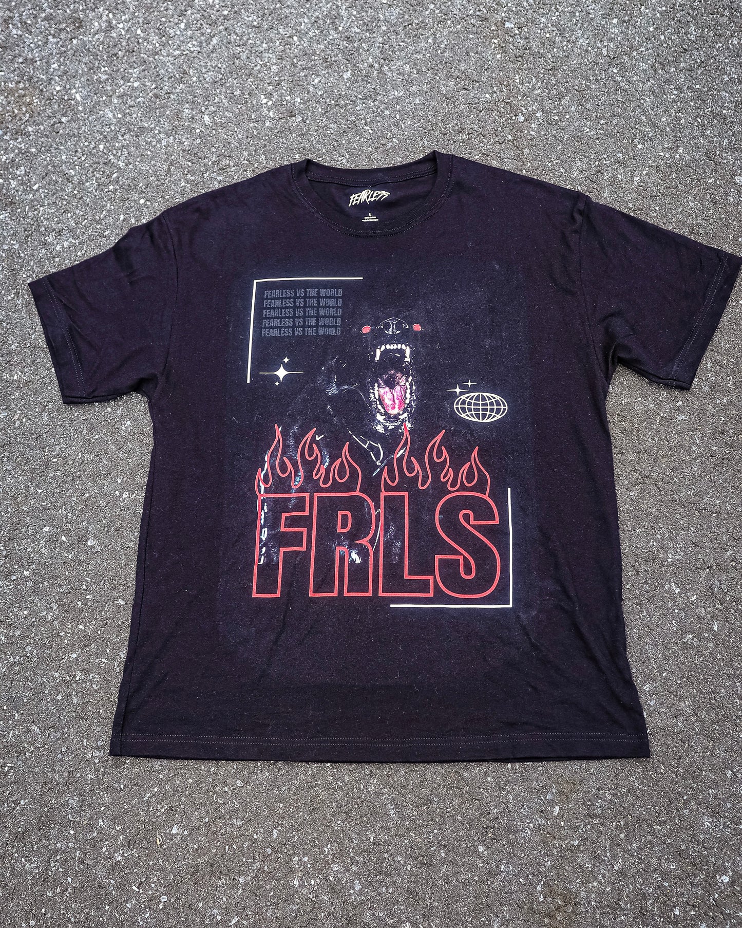 FRLS v3 "persistence" hellhound oversized tee