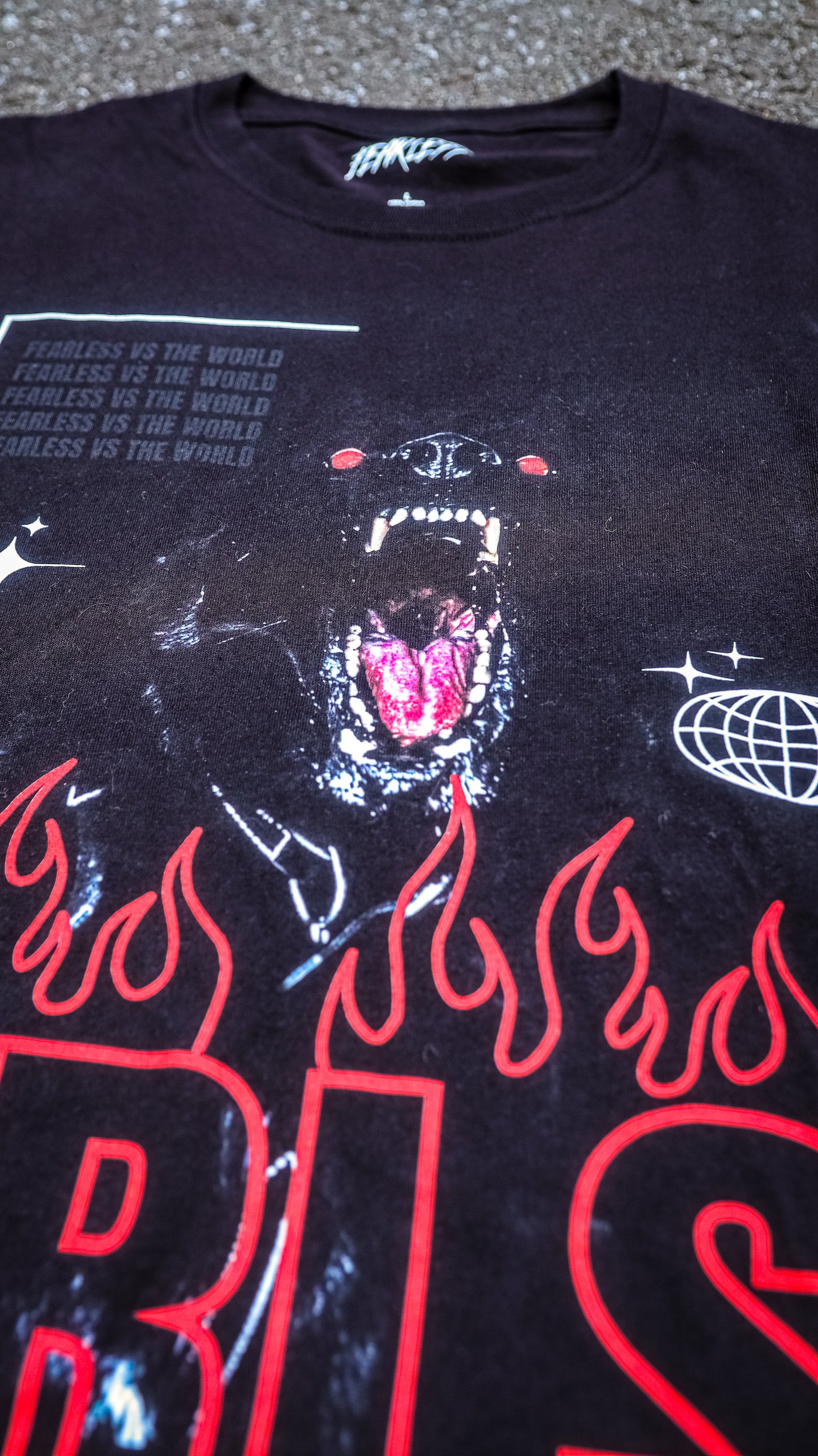 FRLS v3 "persistence" hellhound oversized tee
