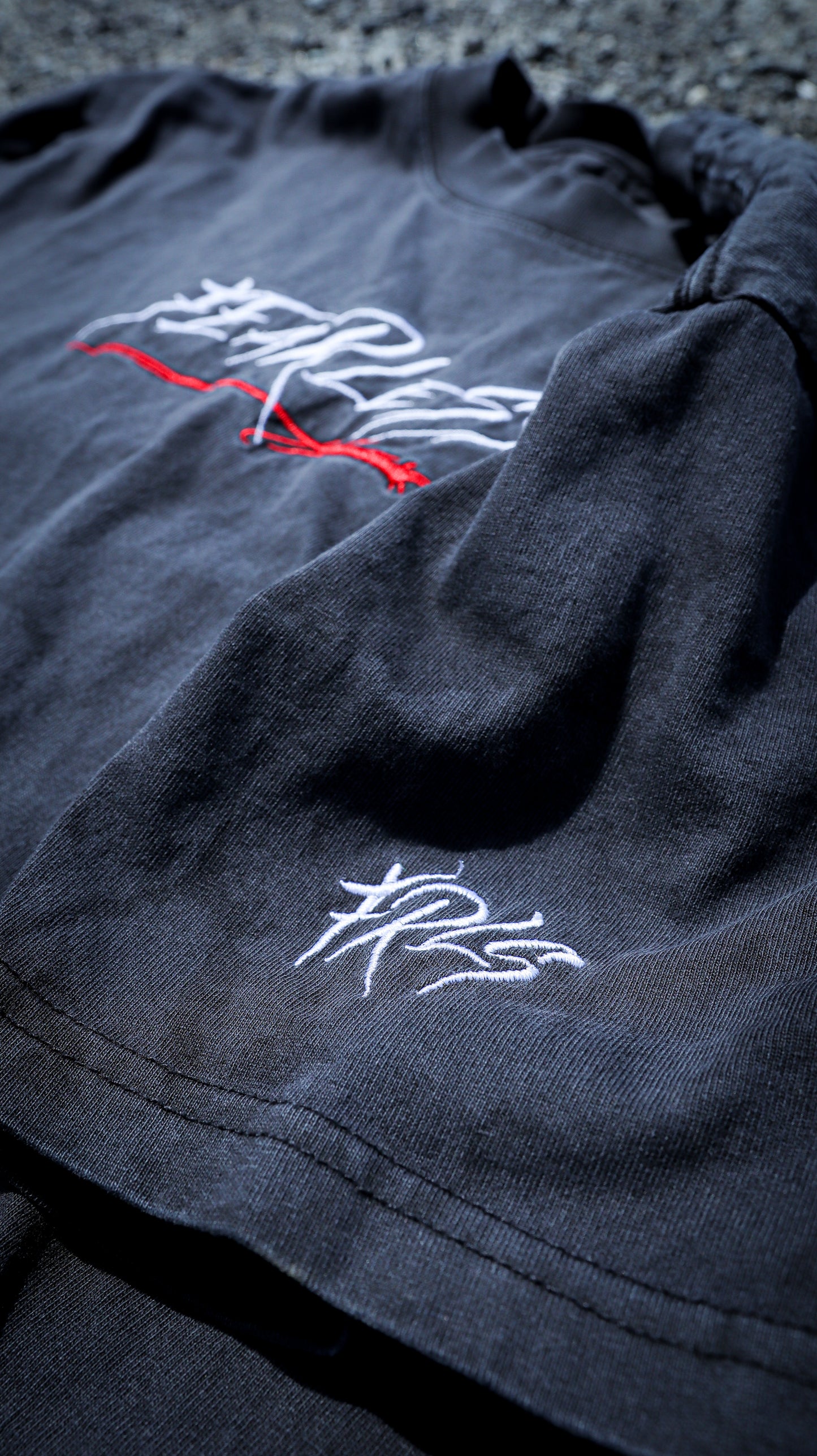 FRLS "Simplicity" Embroidered Oversized Tee