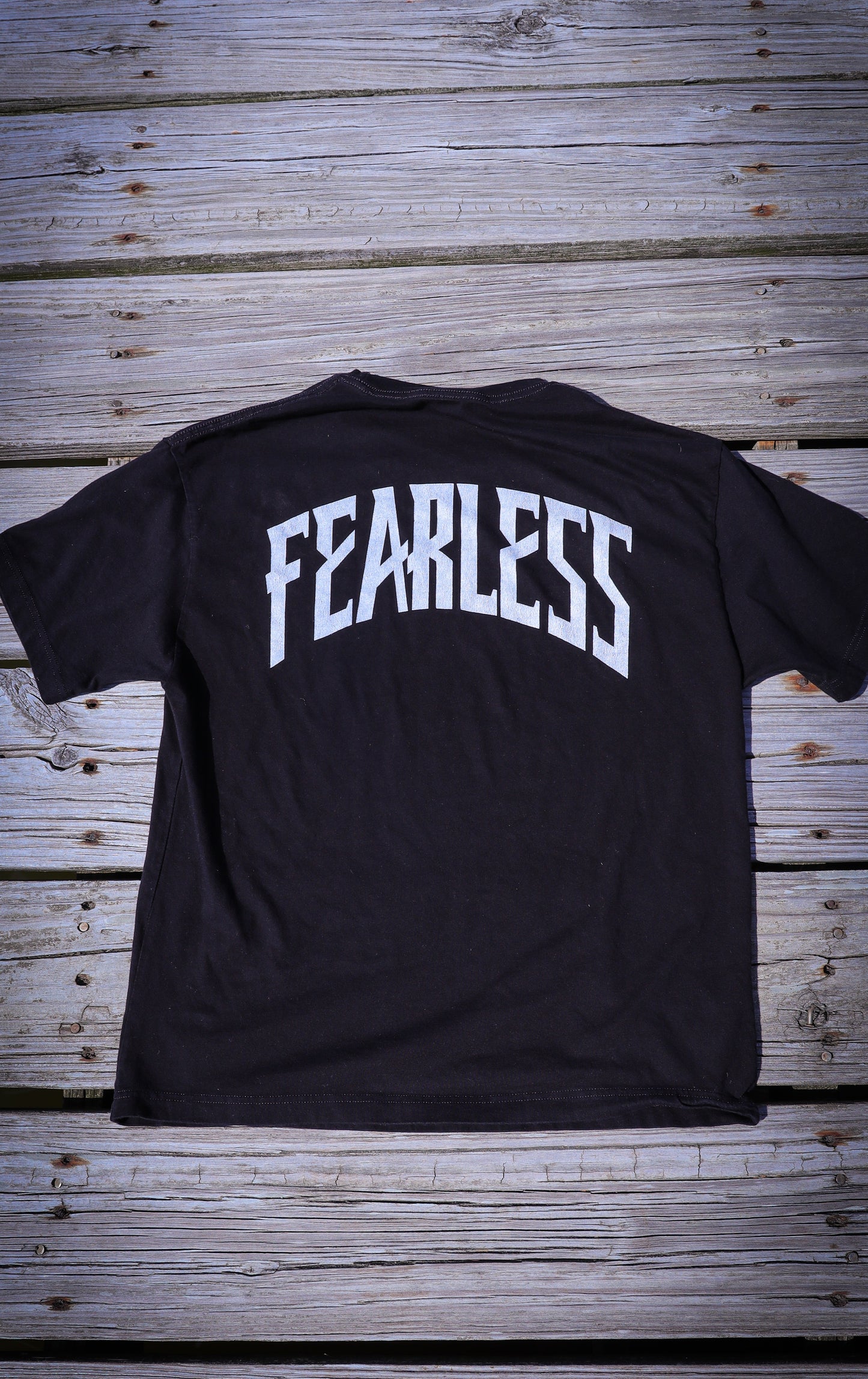 FEARLESS FRONT logo oversized tee