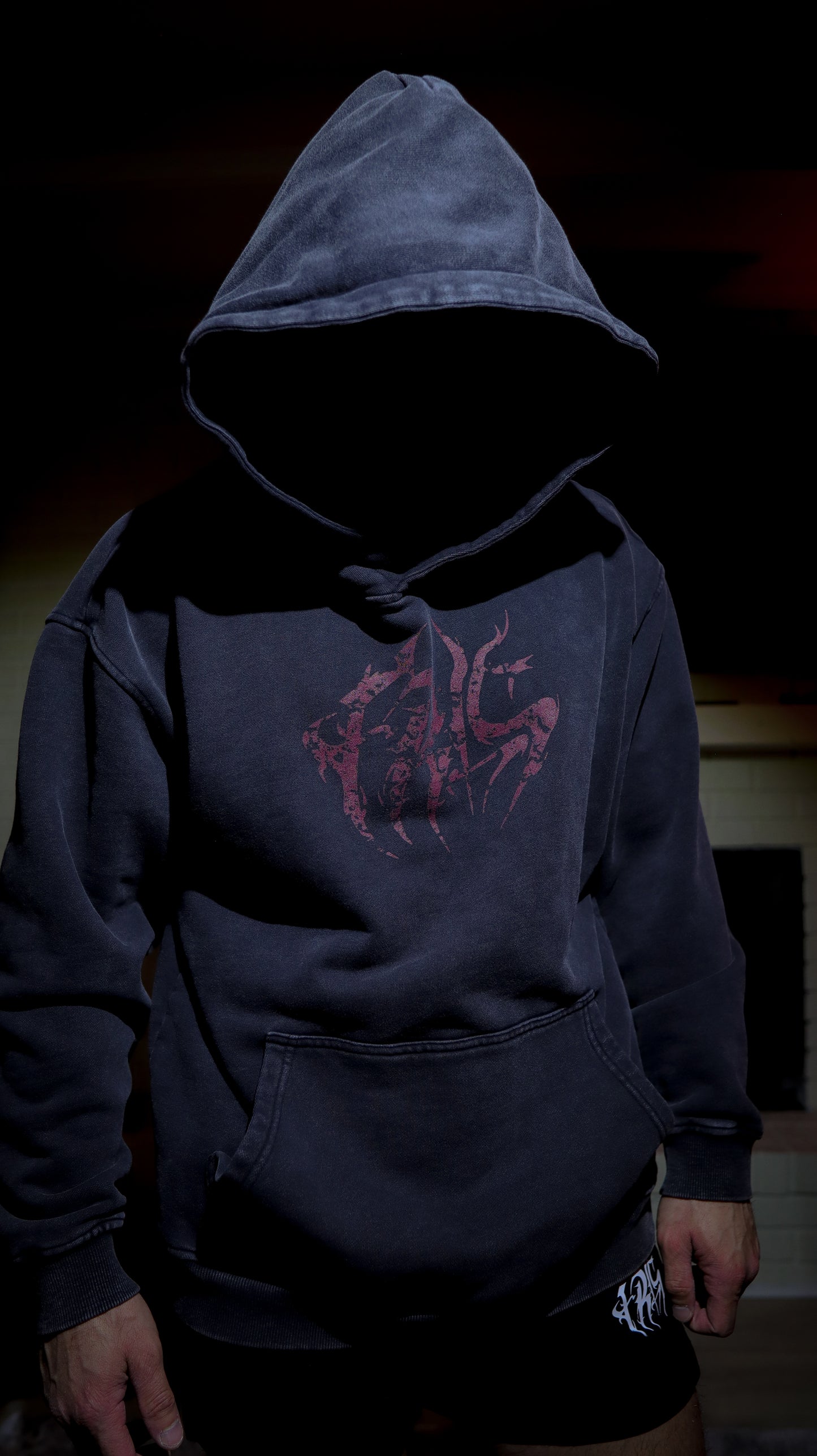 SNOW WASH OVERSIZED FRLS ALL OR NOTHING HOODIE